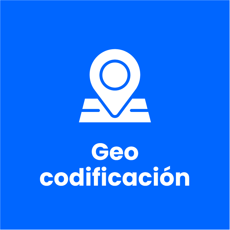 ícono de geocodificación