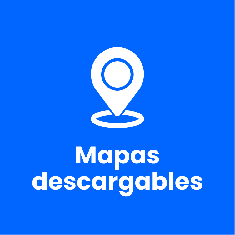 ícono de mapas descargables