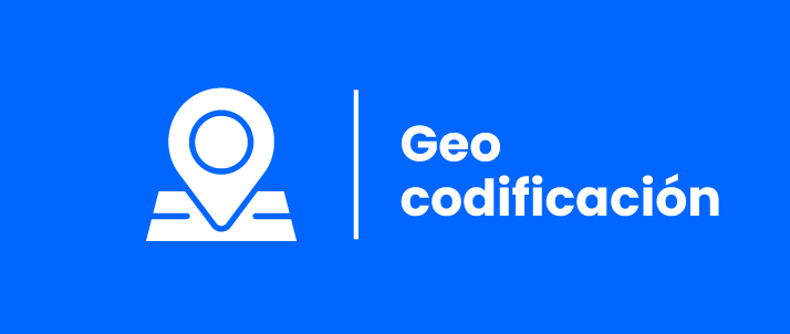 ícono de geocodificación